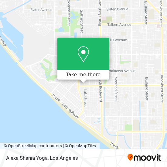 Mapa de Alexa Shania Yoga