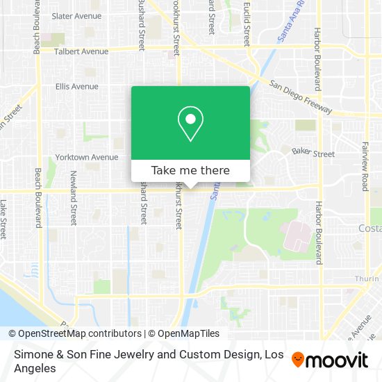 Simone & Son Fine Jewelry and Custom Design map