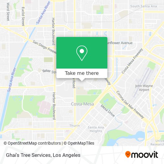 Ghai's Tree Services map