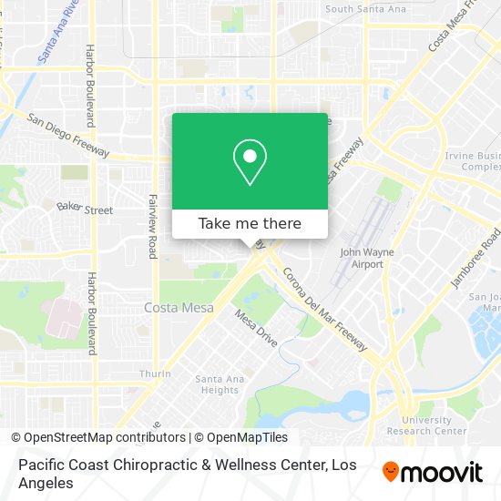 Mapa de Pacific Coast Chiropractic & Wellness Center