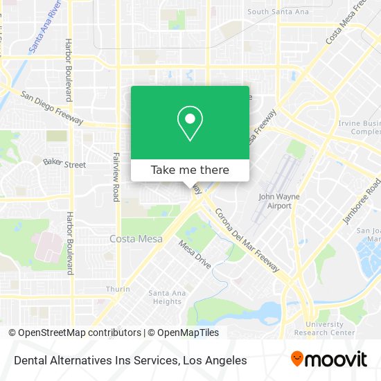 Dental Alternatives Ins Services map