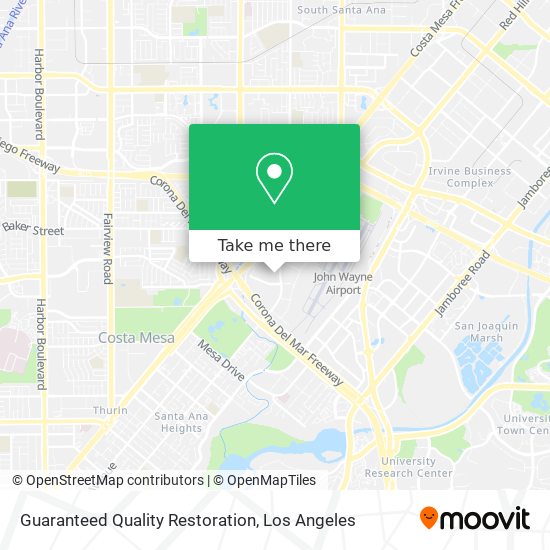 Guaranteed Quality Restoration map