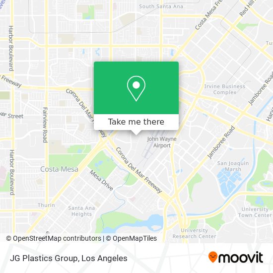 JG Plastics Group map