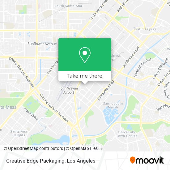 Creative Edge Packaging map