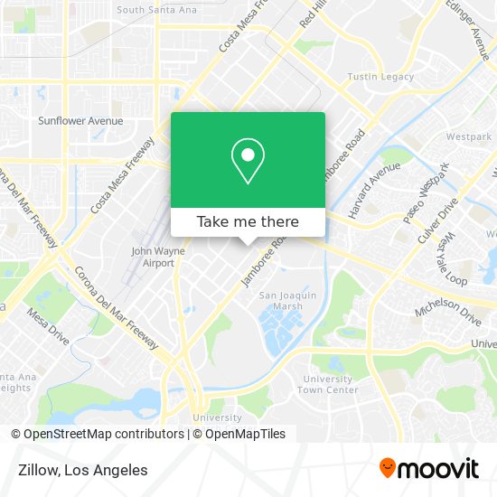 Mapa de Zillow