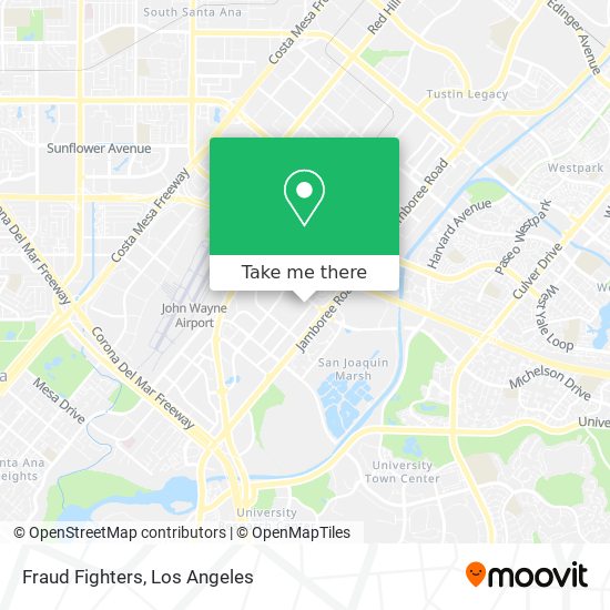 Fraud Fighters map