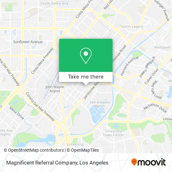 Magnificent Referral Company map