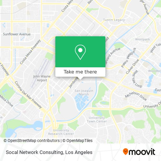 Socal Network Consulting map