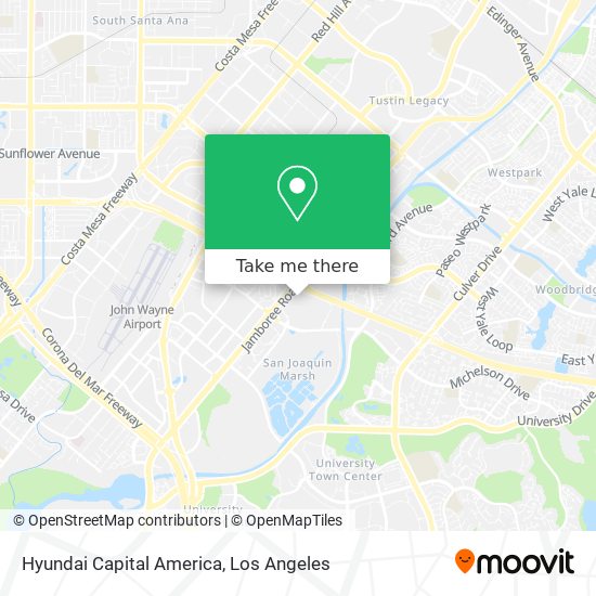 Hyundai Capital America map