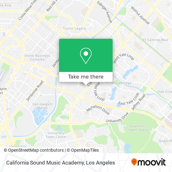 California Sound Music Academy map