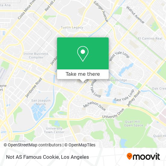 Not AS Famous Cookie map