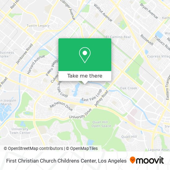 Mapa de First Christian Church Childrens Center