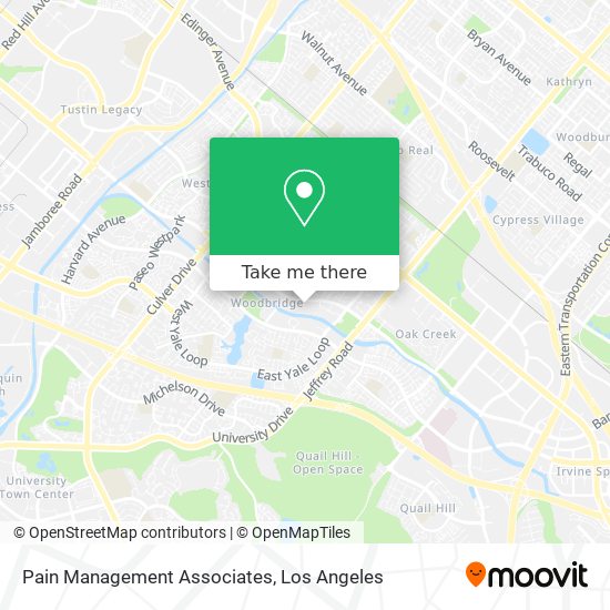 Pain Management Associates map