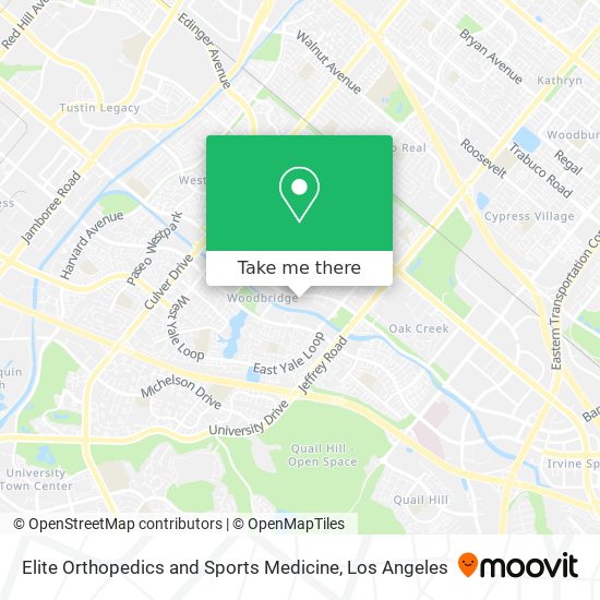 Elite Orthopedics and Sports Medicine map