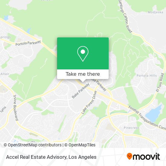 Accel Real Estate Advisory map