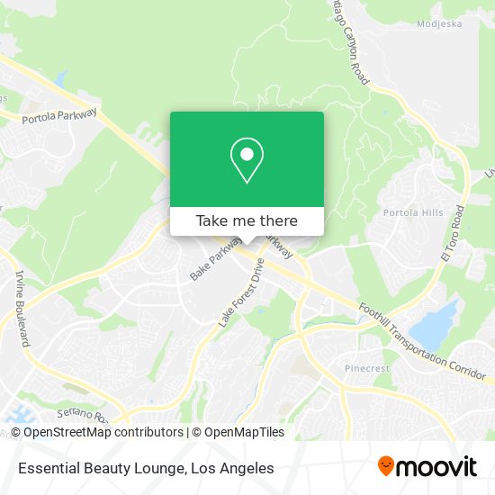 Essential Beauty Lounge map