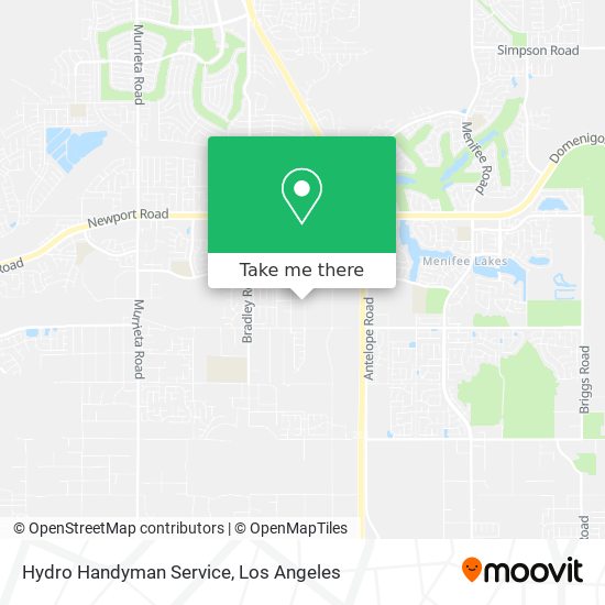 Hydro Handyman Service map