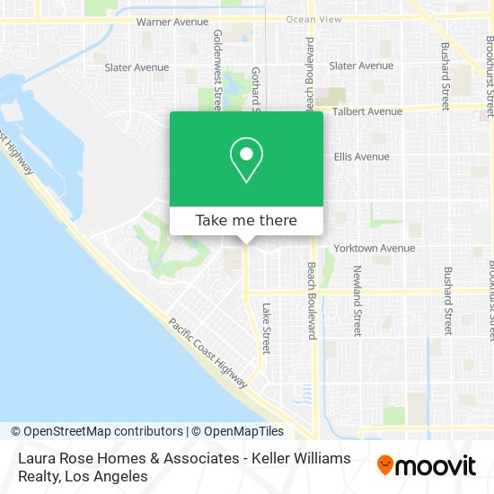 Laura Rose Homes & Associates - Keller Williams Realty map