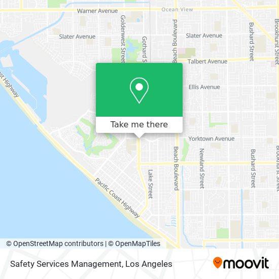 Safety Services Management map