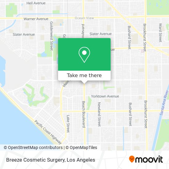 Breeze Cosmetic Surgery map
