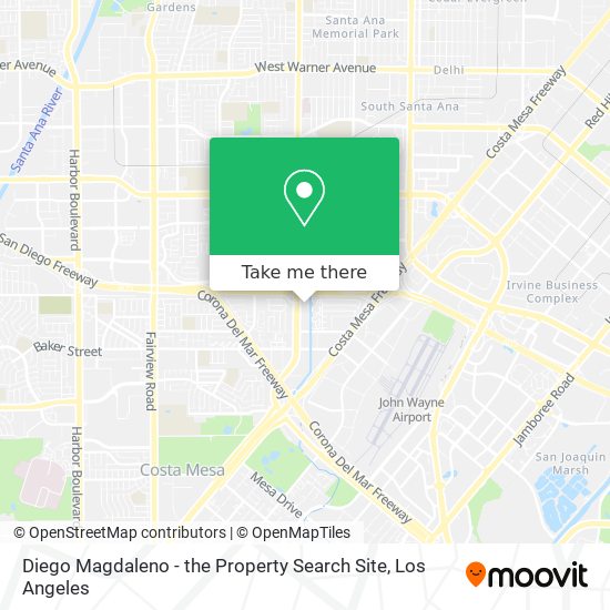 Mapa de Diego Magdaleno - the Property Search Site