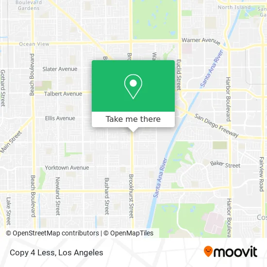 Mapa de Copy 4 Less