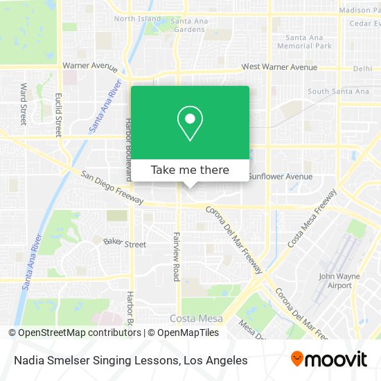 Nadia Smelser Singing Lessons map