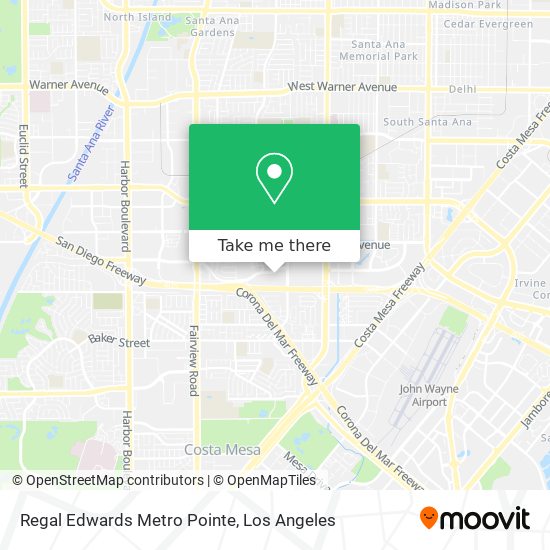 Regal Edwards Metro Pointe map