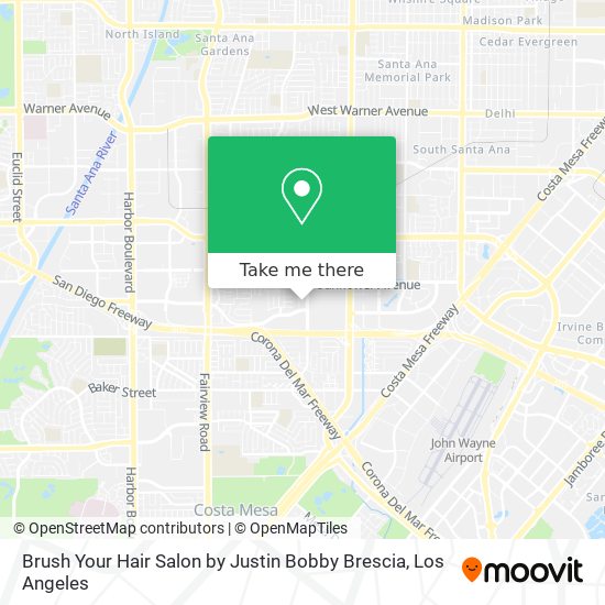 Brush Your Hair Salon by Justin Bobby Brescia map