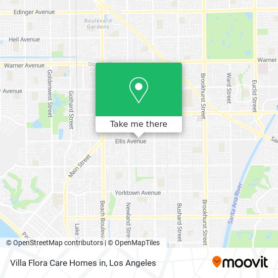 Mapa de Villa Flora Care Homes in