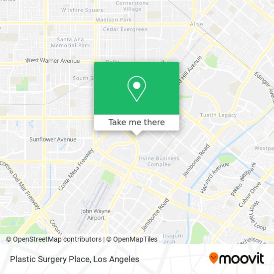 Plastic Surgery Place map