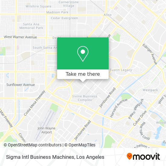 Mapa de Sigma Intl Business Machines