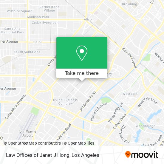 Mapa de Law Offices of Janet J Hong