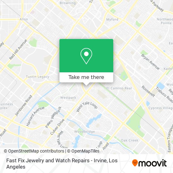 Fast Fix Jewelry and Watch Repairs - Irvine map