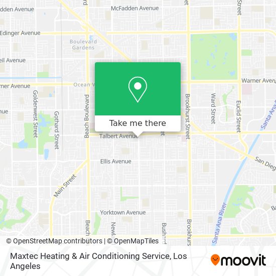 Mapa de Maxtec Heating & Air Conditioning Service