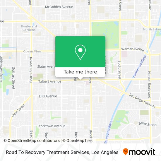 Mapa de Road To Recovery Treatment Services