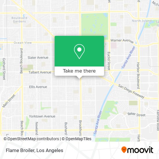 Flame Broiler map