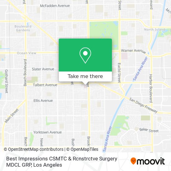 Best Impressions CSMTC & Rcnstrctve Surgery MDCL GRP map