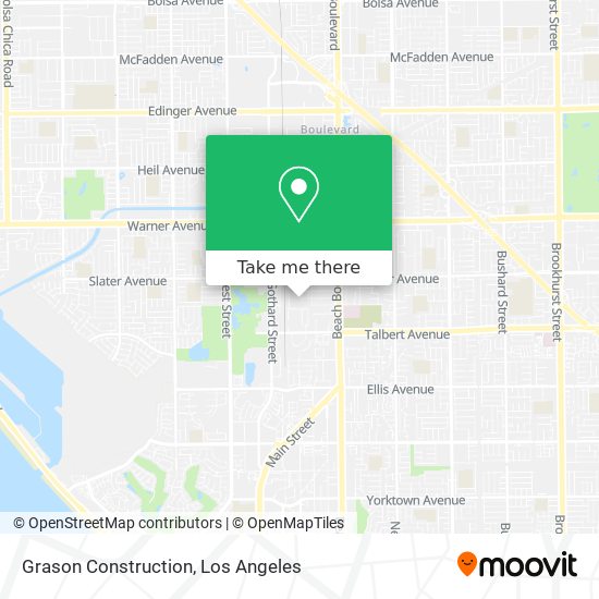 Grason Construction map