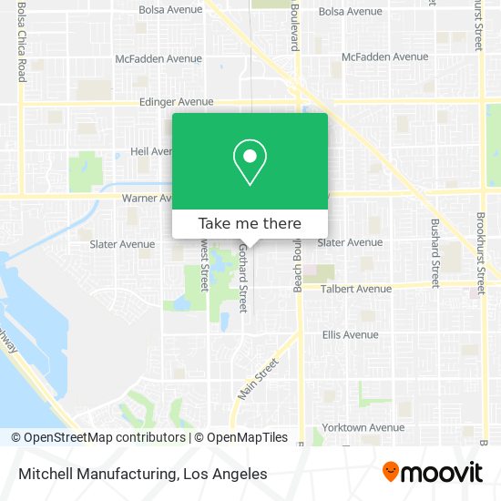 Mitchell Manufacturing map