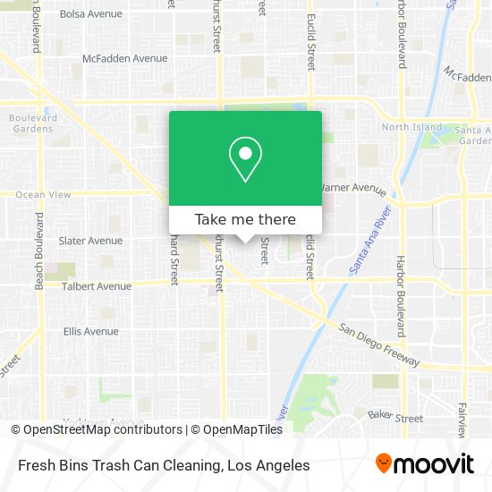 Mapa de Fresh Bins Trash Can Cleaning