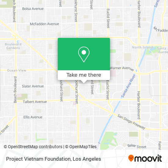 Project Vietnam Foundation map