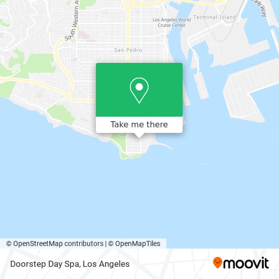 Doorstep Day Spa map