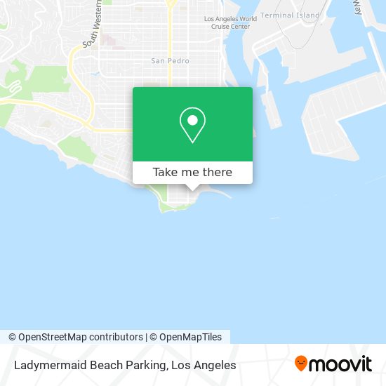 Ladymermaid Beach Parking map