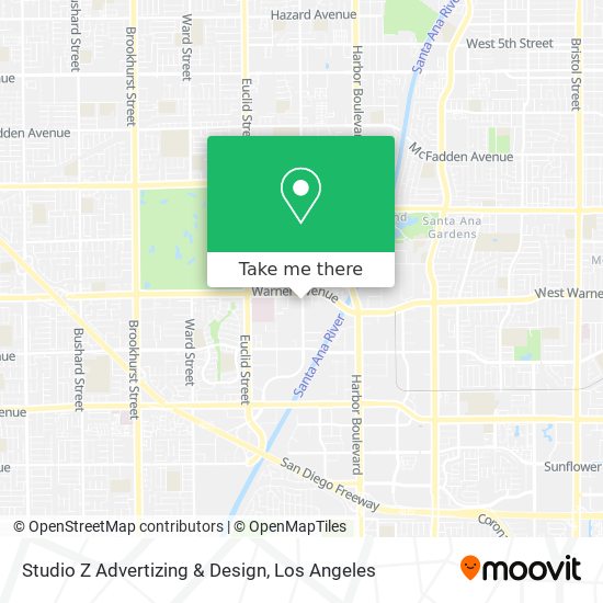 Studio Z Advertizing & Design map
