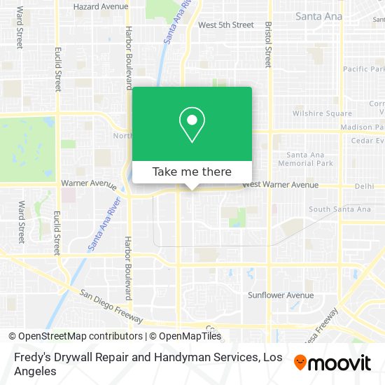 Fredy's Drywall Repair and Handyman Services map