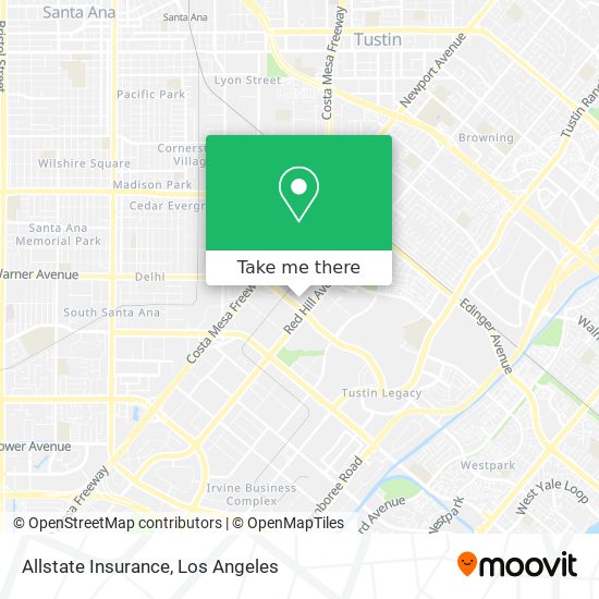 Allstate Insurance map