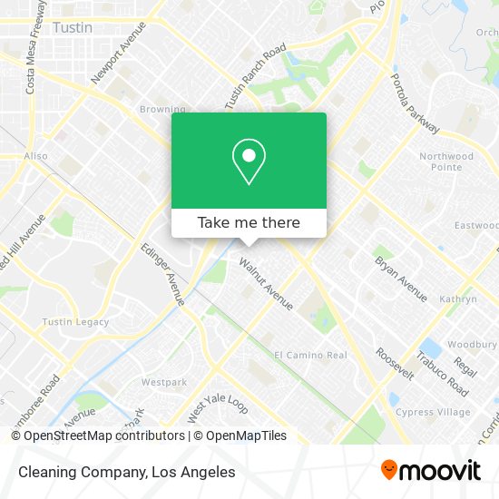 Cleaning Company map