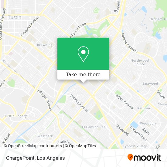 Mapa de ChargePoint