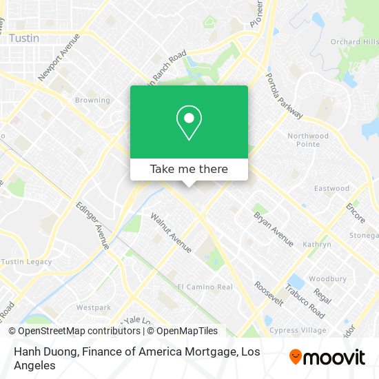 Mapa de Hanh Duong, Finance of America Mortgage